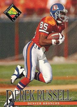 Derek Russell Denver Broncos 1994 Pro Line Live NFL #253